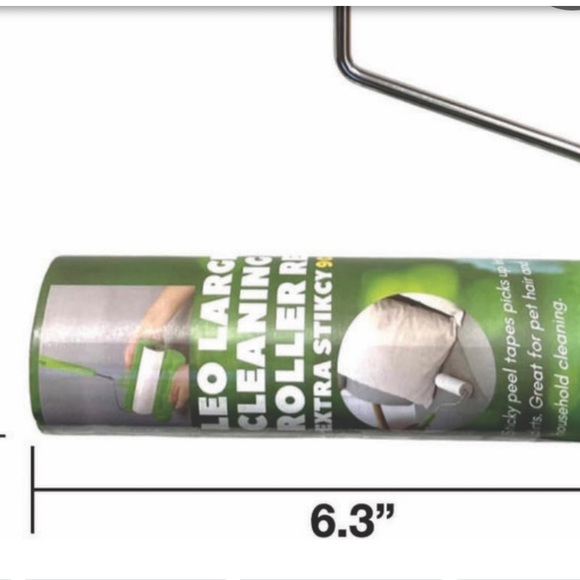 Leo Large 90-Sheet Lint Roller - Includes 2 Refills
NEW - Picture 6 of 7